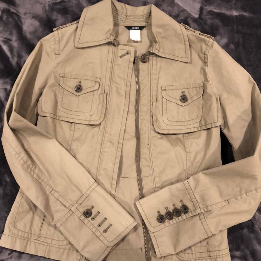 J. CREW Military Jacket